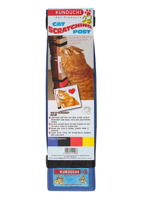 Cat-Scratching-Post-Blue